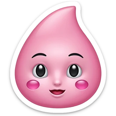 Laço rosa coquete sticker