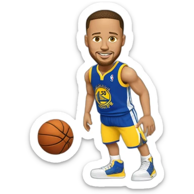 Basketball Steph curry sticker