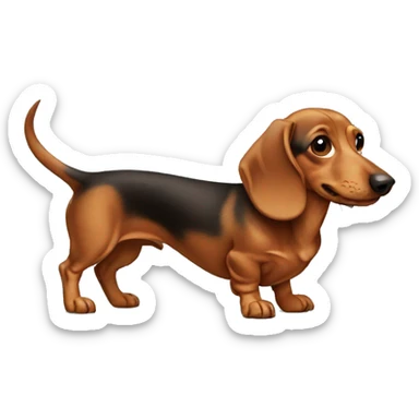 dachshund sticker