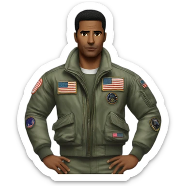 Top gun maverich  sticker