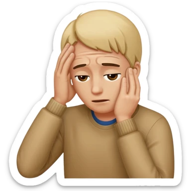 Facepalm sticker