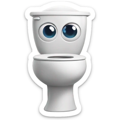 skibid toilet sticker