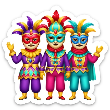 USM carnival sticker