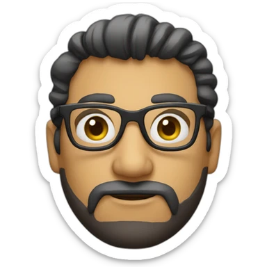Intello à lunette sticker