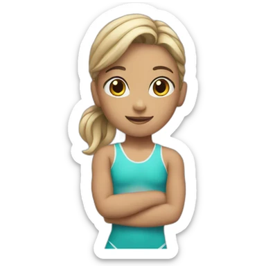 Gymnaste sticker
