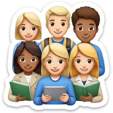 Education webinar planning group  sticker