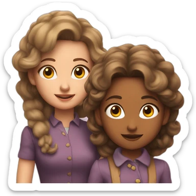 Enid Sinclair and Rose sticker