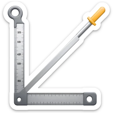 mac os icon crop ruler square  sticker