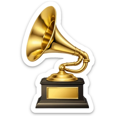 Grammy trophy  sticker