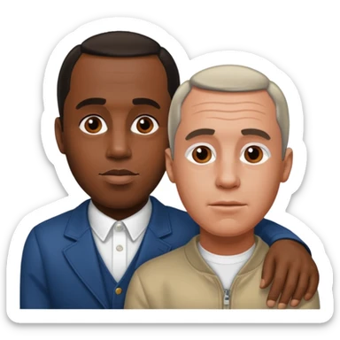 Diddy and Epstein  sticker
