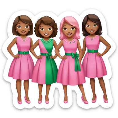 Alpha kappa alpha sorority sticker