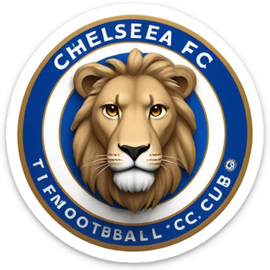 Chelsea fc logo sticker