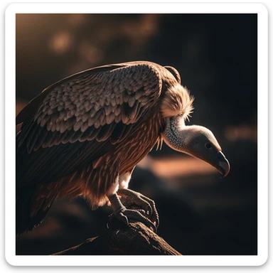 Vulture sticker