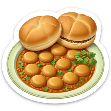 Pav bhaji sticker