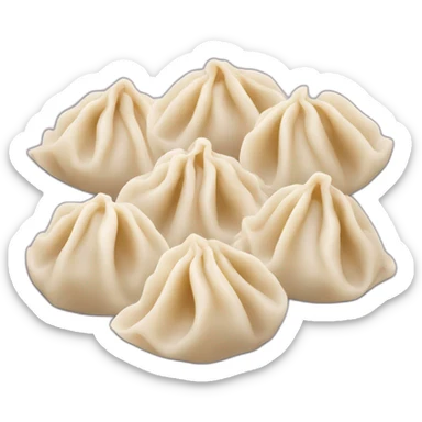 dumplings brand sticker
