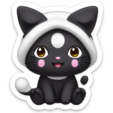 Kuromi sanrio sticker