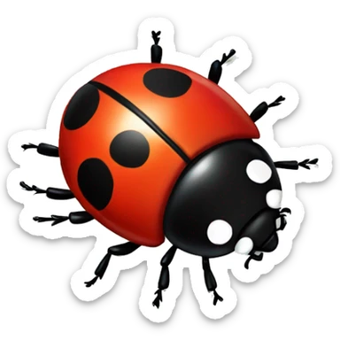 Ladybug sticker