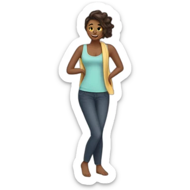 getting dressed in the morning sticker