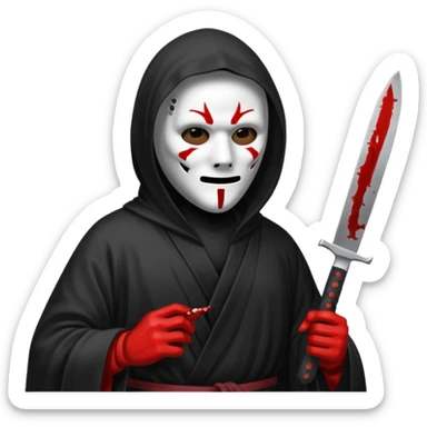 Ghostface sticker