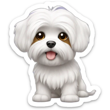 Maltese sticker