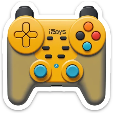 playstation stick sticker