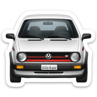 Volkswagen GTI sticker