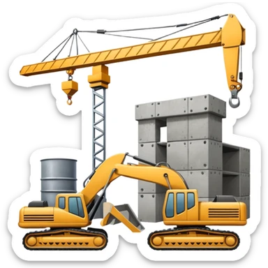 CONSTRUCTION SITE sticker