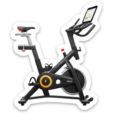 Peloton stationary bike sticker