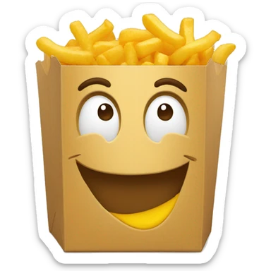 happy meal box golden sticker