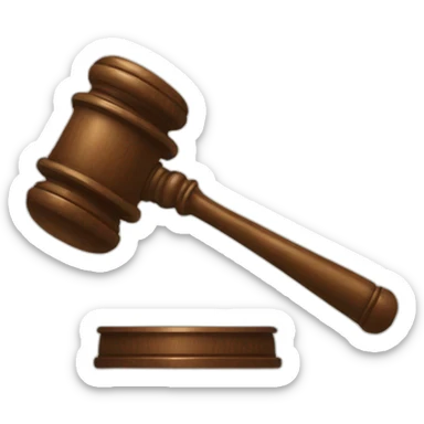 gavel sticker