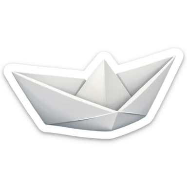 Paper Boat sticker