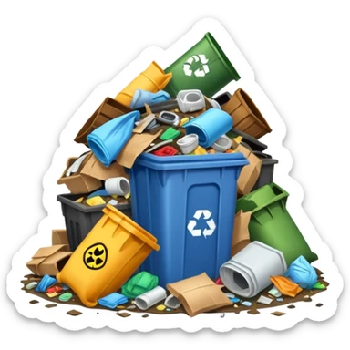 trash sticker
