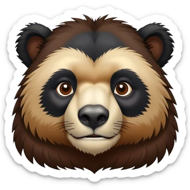 Andean bear  sticker