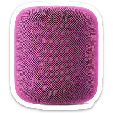 Pink homepod sticker