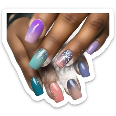 Nail aesthetic  sticker