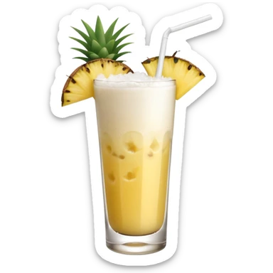 coconut drink summer vibe sticker