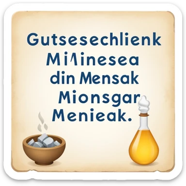 Gutschein für ein Mineralgetränk der Mensa mit Aufschrift Kollegi sticker