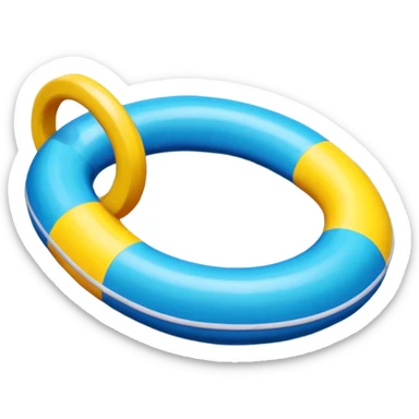 swimming equipment sticker