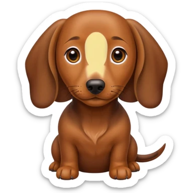 dachshund sticker