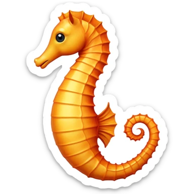 seahorse emoji sticker