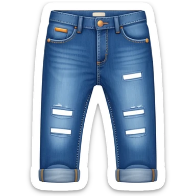 jeans sticker