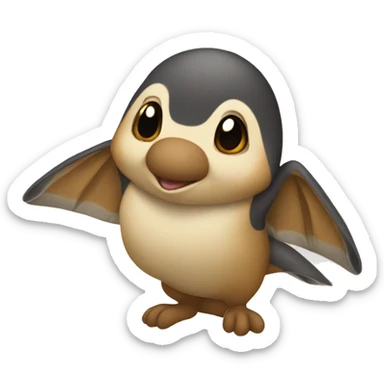 Ardilla voladora sticker