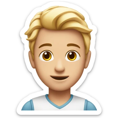 Corazón rosado claro  sticker