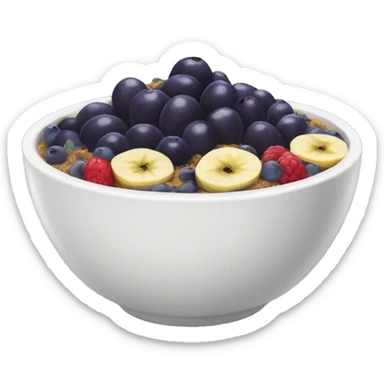 açai bowl sticker