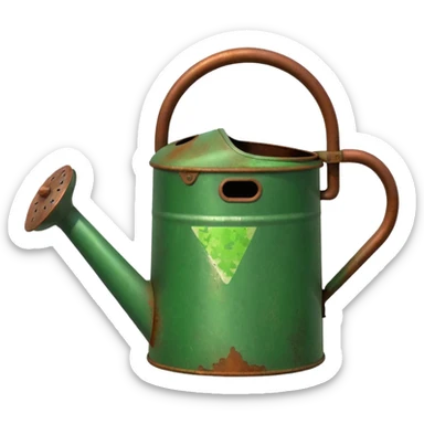 gREEN Watering Can sticker
