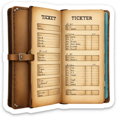 ticketmaster ledger sticker