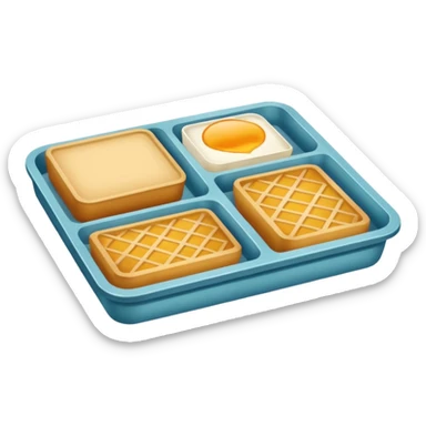 rectangletray meal sticker