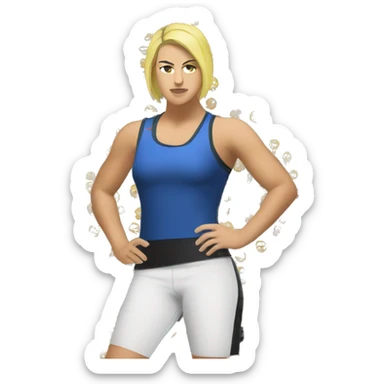 rhea ripley  sticker