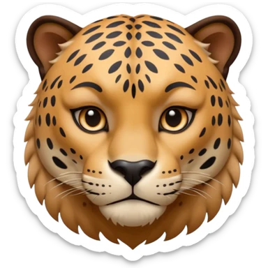 jaguar human sticker