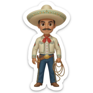 Charro sticker